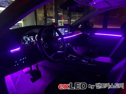 소나타 DN8 엠비언트 라이트 시공으로 은은하게 색감을 실내에 물들여보세요! / 안산,시흥,화성