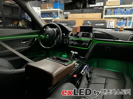 BMW 3시리즈 GT 엠비언트 라이트 시공후기 올리겠습니다! / 안산,시흥,화성
