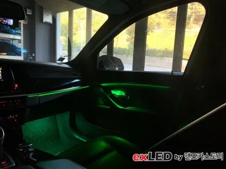 안산 BMW F10 528i 순정 엠비언트 광량업 시공후기! / BMW / 5시리즈 (F10) / 안산,시흥