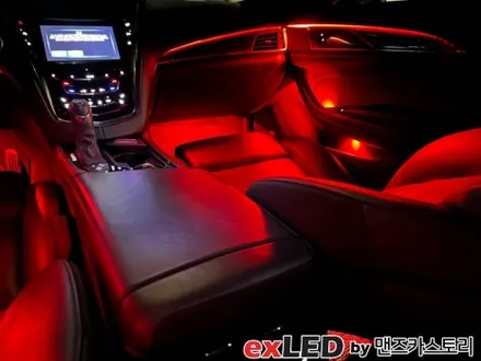 안산 캐딜락 cts 엠비언트 순정 엠비언트 광량업 시공후기! / 안산,시흥,화성