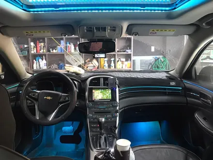 쉐보레 말리부 화려한 실내LED튜닝 - RGB 광섬유 엠비언트 무드등 / 안산,시흥,화성