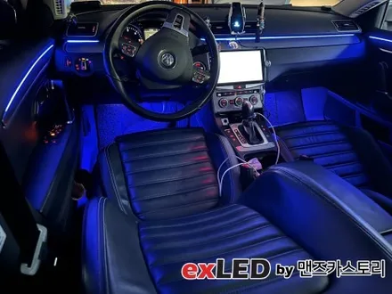 폭스바겐 뉴CC 엠비언트 라이트 시공은 안산 exLED맨즈카스토리에서! / 안산,시흥,화성