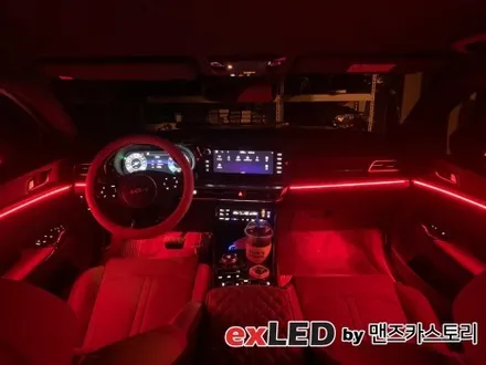 K5 DL3 엠비언트 라이트 시공으로 아름다운 색감으로 실내를 물들여 보세요! / 안산,시흥,화성