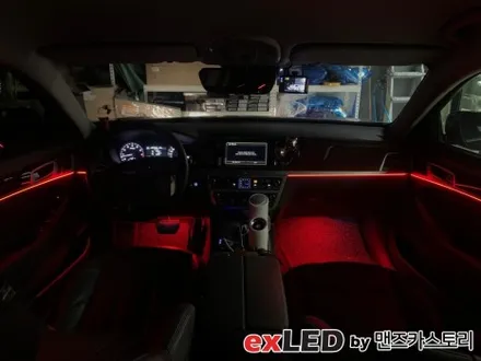 제네시스 G80 DH 엠비언트 라이트 시공으로 세련된 실내분위기를 연출해보세요! / 안산,시흥,화성