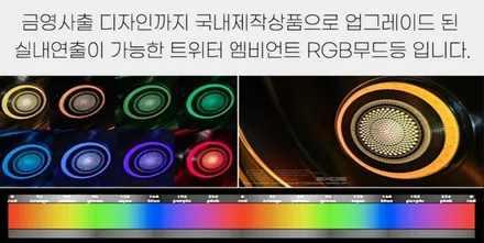 exLED맨즈카스토리 엠비언트 신제품 출시! 국내제작상품 부메스터 트위터 엠비언트 도어캐치 전차종 시공가능! / 안산,시흥,화성