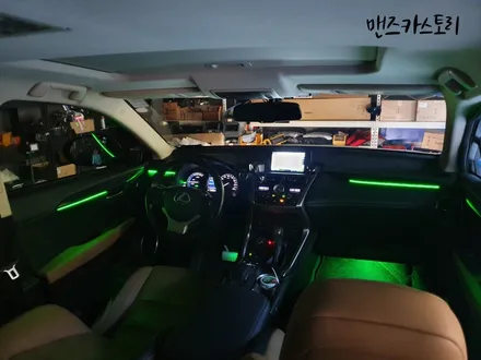 렉서스 NX300H 매립형 엠비언트 로 순정 무드등 같은 느낌을 낼 수 있다?? / 안산,시흥,화성