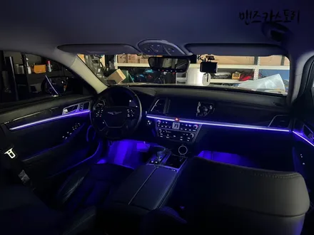 제네시스 G80 DH 엠비언트 매립형 으로 신형 RG3와 실내 분위기를 비슷하게 만들다?? / 안산,시흥,화성