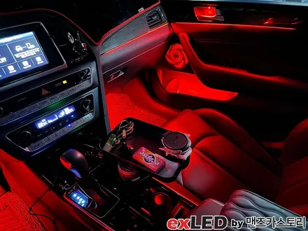 쏘나타 뉴라이즈 비노출엠비언트로 화려함을 장식해주는 안산 exLED / 안산,시흥,화성
