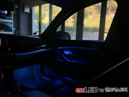 안산 BMW F10 528i 순정 엠비언트 광량업 시공후기! / BMW / 5시리즈 (F10) / 안산,시흥