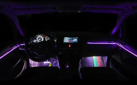 bmw x3 엠비언트 무드등 실내 led 튜닝 시공 [맨즈카스토리] / 안산,시흥,화성