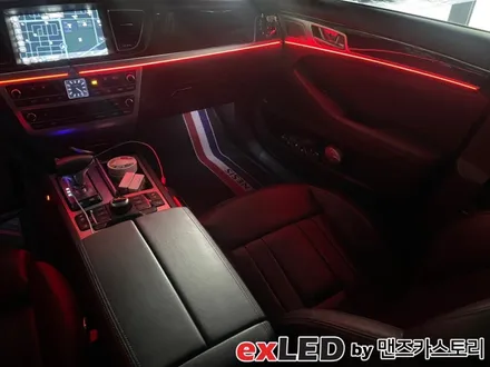 제네시스 G80 DH 엠비언트 라이트 시공을 통해 고급스러운 실내 무드등 분위기 연출해보세요! / 안산,시흥,화성