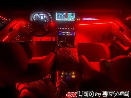 안산 모하비 비노출 엠비언트 라이트 시공후기! / 안산,시흥,화성