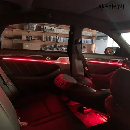 제네시스G80스포츠매립형비노출엠비언트 로 더 세련된 제네시스 실내를 즐길 수 있다!?!? / 안산,시흥,화성