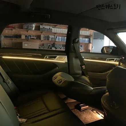 제네시스G80스포츠매립형비노출엠비언트 로 더 세련된 제네시스 실내를 즐길 수 있다!?!? / 안산,시흥,화성