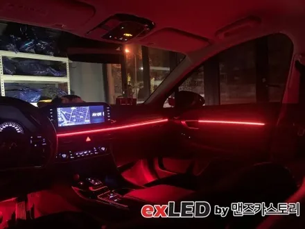 소나타 DN8 엠비언트 라이트 시공으로 은은하게 색감을 실내에 물들여보세요! / 안산,시흥,화성