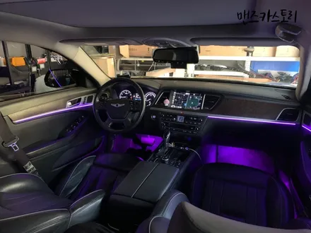 제네시스 G80 DH 엠비언트로 밋밋한 느낌의 실내를 은은한 분위기의 실내로 연출이 가능하다?? / 안산,시흥,화성