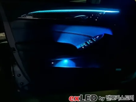안산 캐딜락 cts 엠비언트 순정 엠비언트 광량업 시공후기! / 안산,시흥,화성
