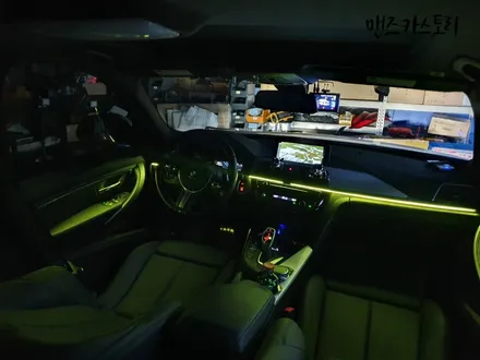 BMW 320D 3시리즈 F30 매립형 엠비언트 실내 무드등 느낌있는 실내로 만들다?? / 안산,시흥,화성