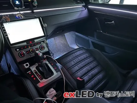 폭스바겐 뉴CC 엠비언트 라이트 시공은 안산 exLED맨즈카스토리에서! / 안산,시흥,화성