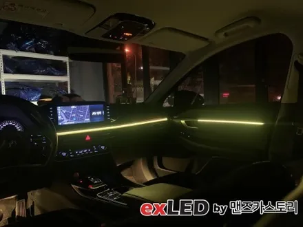 소나타 DN8 엠비언트 라이트 시공으로 은은하게 색감을 실내에 물들여보세요! / 안산,시흥,화성