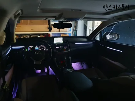 렉서스 NX300H 매립형 엠비언트 로 순정 무드등 같은 느낌을 낼 수 있다?? / 안산,시흥,화성
