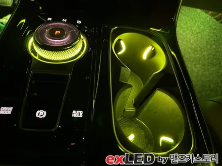 KA4 카니발 특별한 가공없이 매립형 아크릴 엠비언트로 깔끔하게 실내를 꾸며보세요! / 안산,시흥,화성