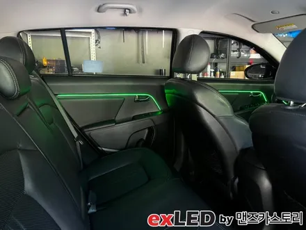 스포티지R 엠비언트 라이트 시공으로 밋밋한 실내에 영롱한 LED 디테일 포인트 어떠신가요?!?! / 안산,시흥,화성
