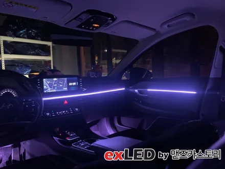 소나타 DN8 엠비언트 라이트 시공으로 은은하게 색감을 실내에 물들여보세요! / 안산,시흥,화성