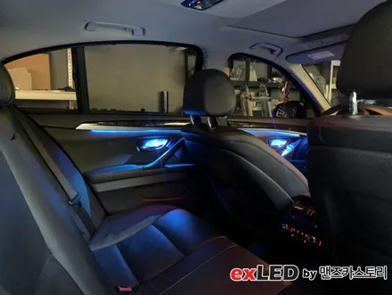 안산 BMW F10 528i 순정 엠비언트 광량업 시공후기! / BMW / 5시리즈 (F10) / 안산,시흥