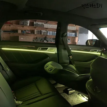 제네시스G80스포츠매립형비노출엠비언트 로 더 세련된 제네시스 실내를 즐길 수 있다!?!? / 안산,시흥,화성