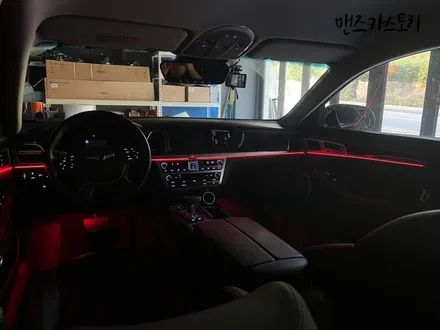 제네시스 G80 DH 엠비언트 매립형 으로 신형 RG3와 실내 분위기를 비슷하게 만들다?? / 안산,시흥,화성