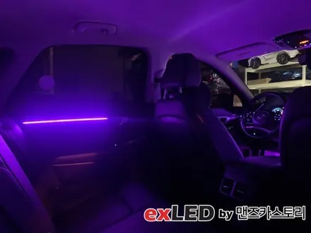 소나타 DN8 엠비언트 라이트 시공으로 은은하게 색감을 실내에 물들여보세요! / 안산,시흥,화성