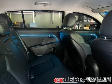 스포티지R 엠비언트 라이트 시공으로 밋밋한 실내에 영롱한 LED 디테일 포인트 어떠신가요?!?! / 안산,시흥,화성