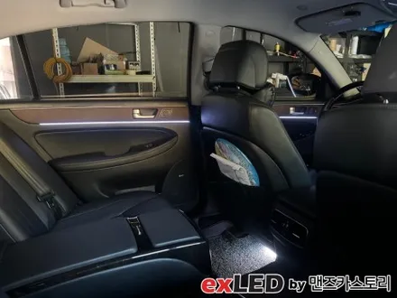안산 제네시스 BH330 엠비언트 라이트 시공후기! / 안산,시흥,화성