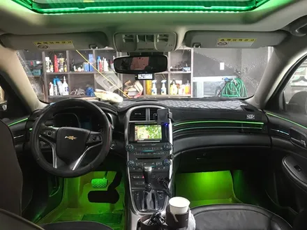 쉐보레 말리부 화려한 실내LED튜닝 - RGB 광섬유 엠비언트 무드등 / 안산,시흥,화성