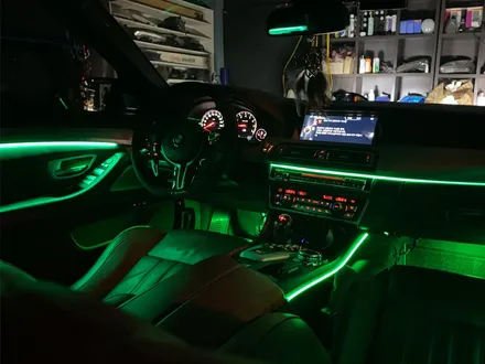 bmw5시리즈 비노출 엠비언트로 시공했어요 실내 무드등 튜닝 [맨즈카스토리] / 안산,시흥,화성