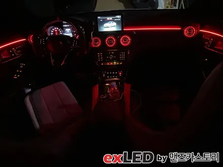 벤츠 CLA 45 AMG 제대로된 엠비언트 라이트 전문점에서 시공해보세요! / 안산,시흥,화성