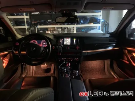BMW 528i 순정엠비언트 광량업 시공으로 풍부한 광량을 느껴보세요! / 안산,시흥,화성