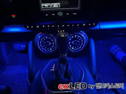 쉐보레 카마로 비노출 엠비언트 라이트 & 벤풍구 시공으로 세련된 실내 분위기 연출해보세요! / 안산,시흥,화성