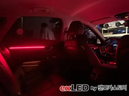 소나타 DN8 엠비언트 라이트 시공으로 은은하게 색감을 실내에 물들여보세요! / 안산,시흥,화성