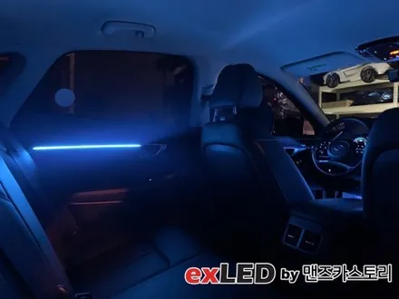 소나타 DN8 엠비언트 라이트 시공으로 은은하게 색감을 실내에 물들여보세요! / 안산,시흥,화성