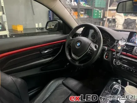 안산 BMW 4시리즈 F32 엠비언트 라이트 시공후기! / 안산,시흥,화성