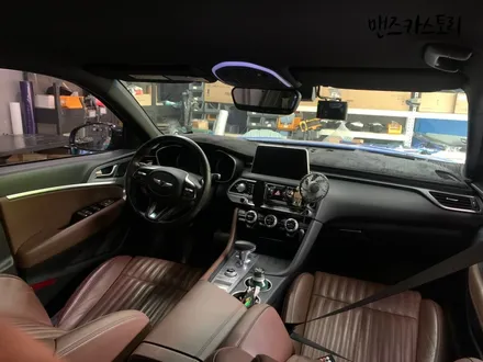 제네시스 G70 매립형 엠비언트 라이트 실내 무드등으로 은은한 실내로?? / 안산,시흥,화성
