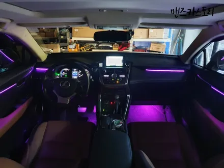 렉서스 NX300H 매립형 엠비언트 로 순정 무드등 같은 느낌을 낼 수 있다?? / 안산,시흥,화성