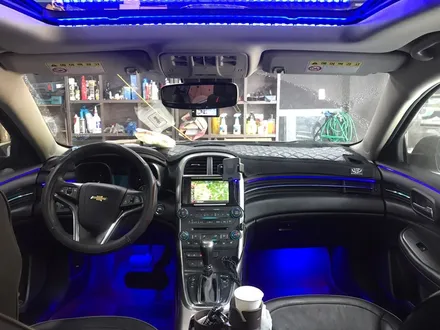 쉐보레 말리부 화려한 실내LED튜닝 - RGB 광섬유 엠비언트 무드등 / 안산,시흥,화성