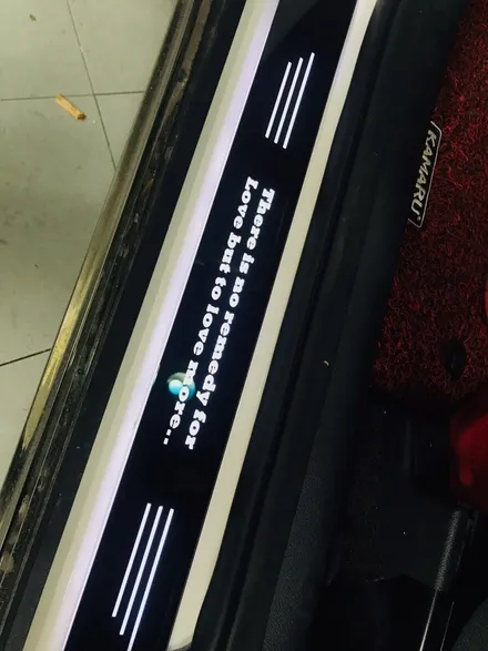 QL스포티지 커스텀 도어스커프 스포티지더볼드 커스텀제작 도어스커프장착 안산 맨즈카스토리 / 안산,시흥,화성