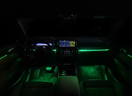 쏘렌토 mq4 SUV 자동차 무드램프는 LED 기어박스 비노출 엠비언트 라이트로! [안산 맨즈카스토리] / 안산,시흥,화성