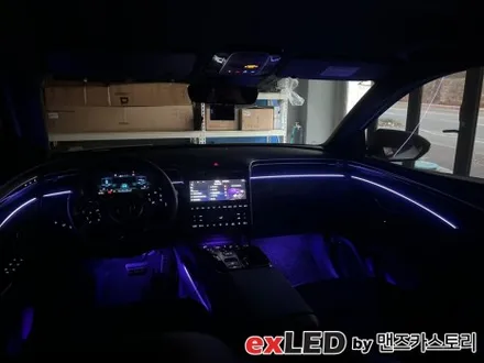 투싼 NX4 순정 연동 엠비언트 라이트 시공으로 이질감 없이 자연스럽게 선명한 색감을 느껴보세요! / 안산,시흥,화성