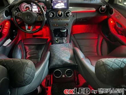 안산 벤츠 C클래스 W205 순정 엠비언트 광량업 시공후기! / 안산,시흥,화성