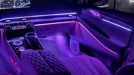 안산 제네시스 GV80 엠비언트 라이트 시공후기! / 안산,시흥,화성